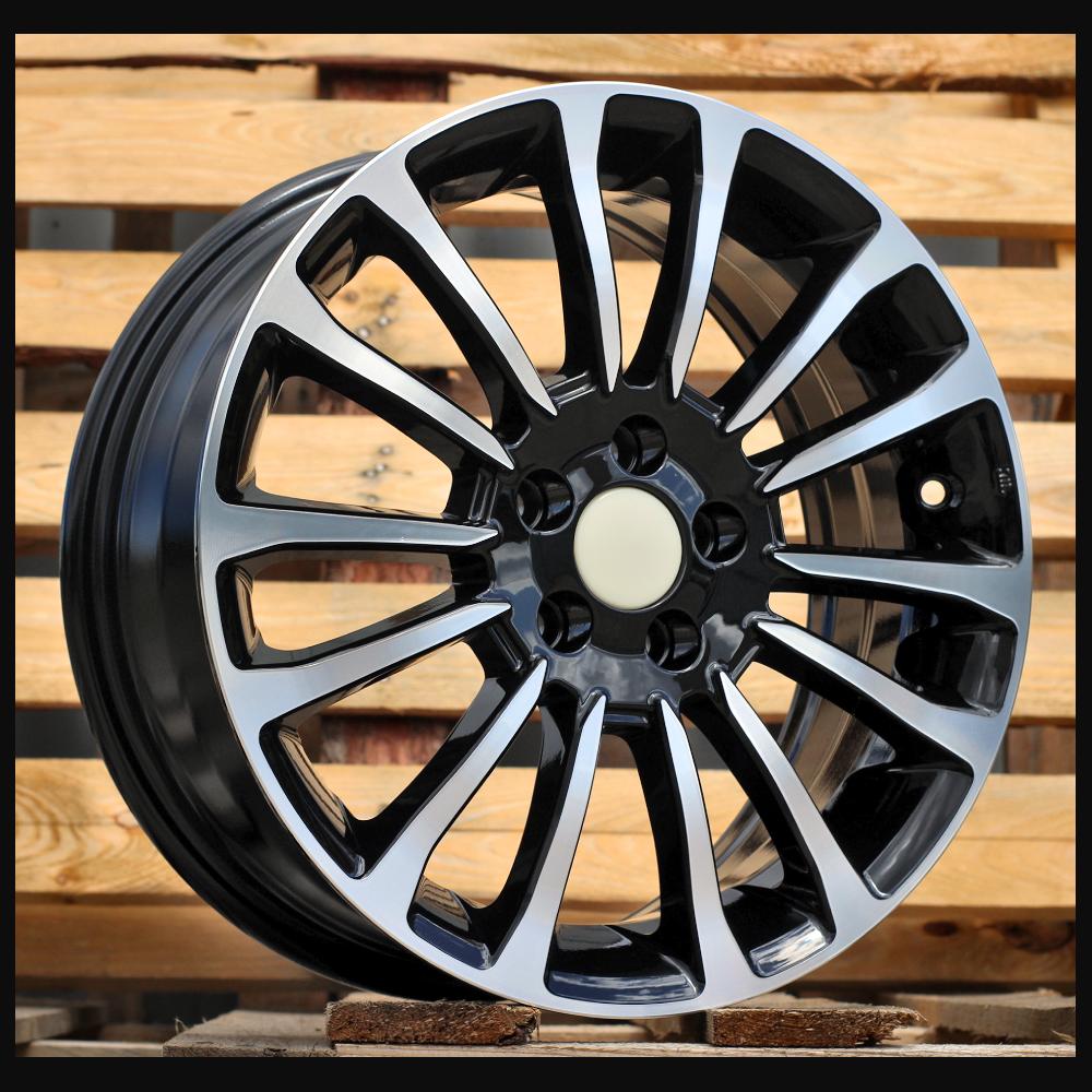 Alloy Wheel R17x7J  5X98  ET  41  58.1  Y1204  Black Polished (MB)  For FIAT  (D4)