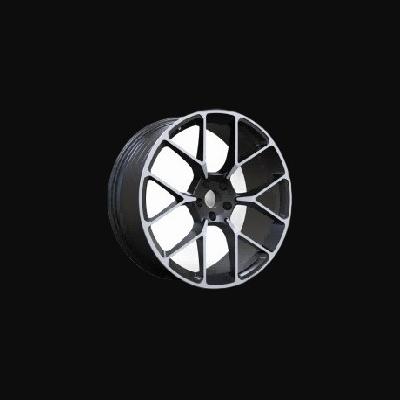 Alloy Wheel R21x9J  5X112  ET  30  66.5  YF6161  Gloss Black (GB)  For AUD  (K3)  (HYBRID FORGED)