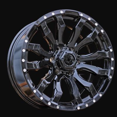 Alloy Wheel R18x8.5J  6X139.7  ET  25  106.1  I0215B  Black (BL)  For 4X4