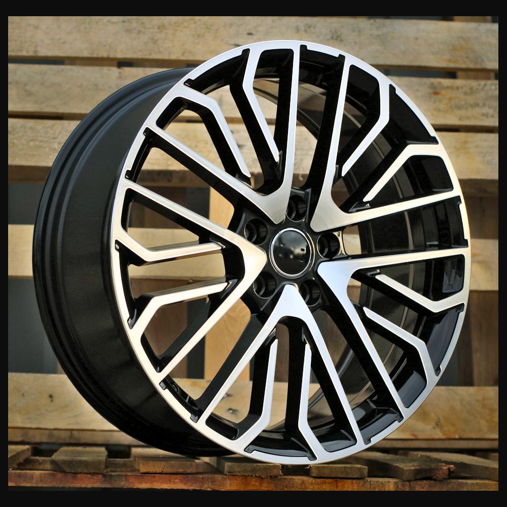 Alloy Wheel R20x8.5J  5X112  ET  34  66.5  3S1261  (YF0434)  Black Polished (MB)  For AUD