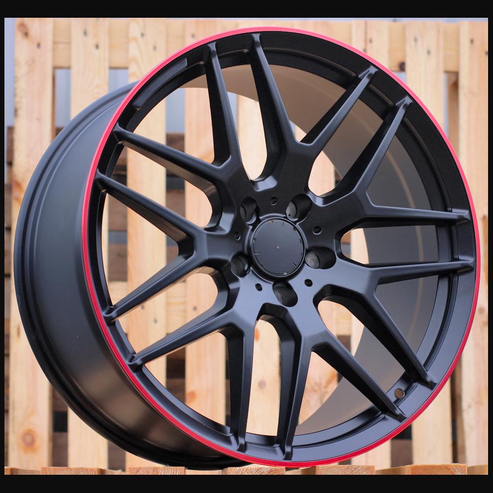 Alloy Wheel R21x10J  5X130  ET  35  84.1  FE115  (HE762)  Black+Red Line (BR)  For MER  (P1)  ((AKC 160 Eur))