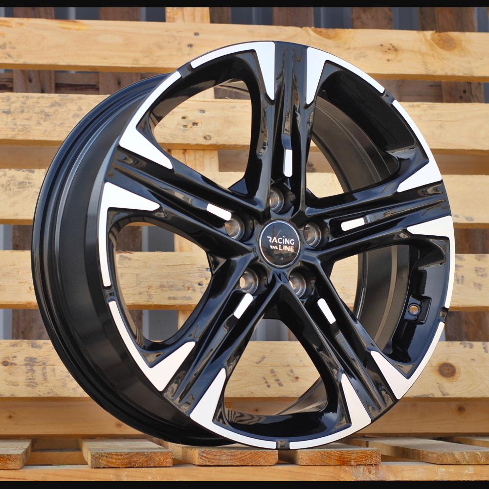 Alloy Wheel R18x7.5J  5X114.3  ET  50.5  67.1  H3482F  Black Polished (MB)  For KIA  (Z7)  (HYBRID FORGED)