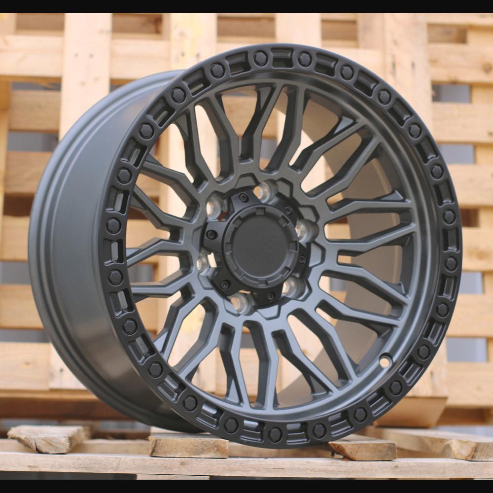 Alloy Wheel R17x9J  6X139.7  ET  0  110.1  H975D  Gun Metal+Matt Lip (GMML)  For 4X4  (Z5)  (FUEL Style)