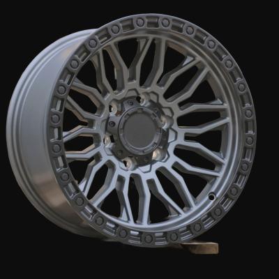 Alloy Wheel R17x9J  6X139.7  ET  0  110.1  H975D  Gun Metal+Matt Lip (GMML)  For 4X4  (Z5)  (FUEL Style)