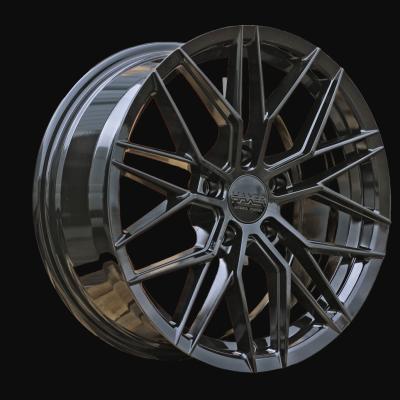 Alloy Wheel R17x7.5J  5X120  ET  34  72.6  HX035  Black (BL)  For HAXER  (Z5)  (HYBRID FORGED)