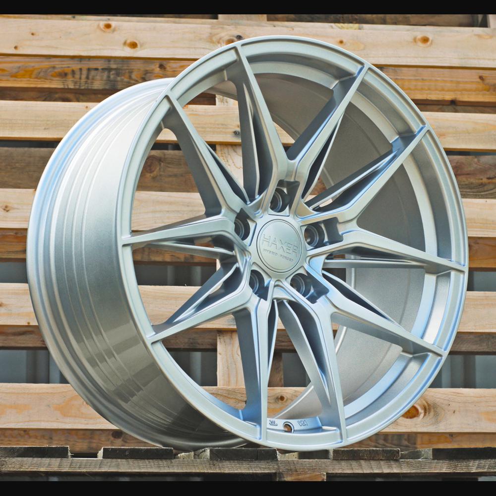 Alloy Wheel R18x8J  5X120  ET  34  72.6  HX036  (IN3614F)  Silver Shining (SS)  For HAXER  (Z6)  (HYBRID FORGED)