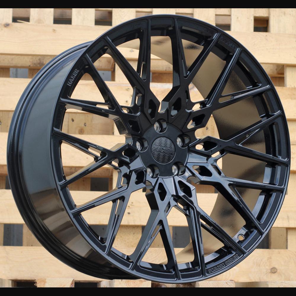 Alloy Wheel R21x10.5J  5X112  ET  30  66.6  HXF03  Black (BL)  For HAXER  (K3)  (FORGED  (NEW Model))