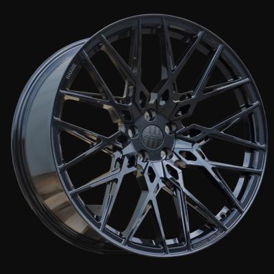 Alloy Wheel R21x10.5J  5X112  ET  30  66.6  HXF03  Black (BL)  For HAXER  (K3)  (FORGED  (NEW Model))