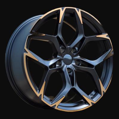 Alloy Wheel R19x8.5J  5X112  ET  40  57.1  I5572  (FBX220)  Black Polished Half Matt Cooper (MBHMC)  For CUPRA  (P2+Z7)  (HYBRID FORGED)