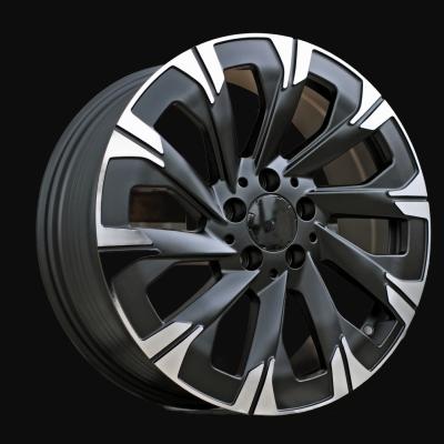 Alloy Wheel R18x7.5J  5X112  ET  52  66.6  IN3519F  Black Polished Half Matt (MBHM)  For MER  (Z7)  (HYBRID FORGED V-Class/Vito (max 1075kg))