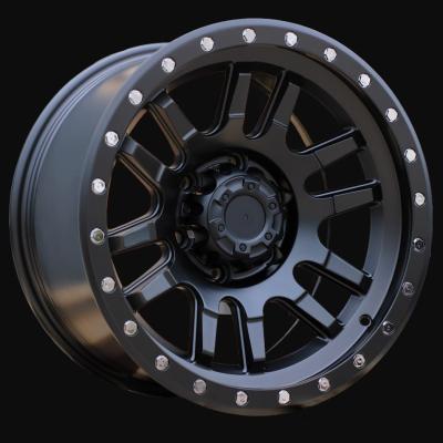 Alloy Wheel R17x9J  6X139.7  ET  0  110.1  JT243  Black Polished (MB)  For 4X4  (K3)