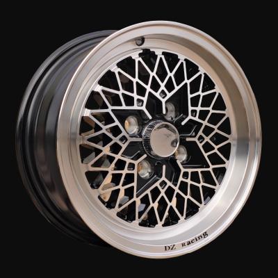 Alloy Wheel R13x5.5J  4X100  ET  30  67.1  L1352  Black Polished (MB)  For RACIN  (R)