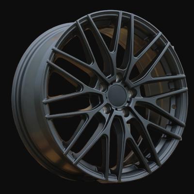 Alloy Wheel R19x7.5J  5X114.3  ET  45  60.1  L2321  Black Half Matt (BLHM)  For RACIN  (Z5)