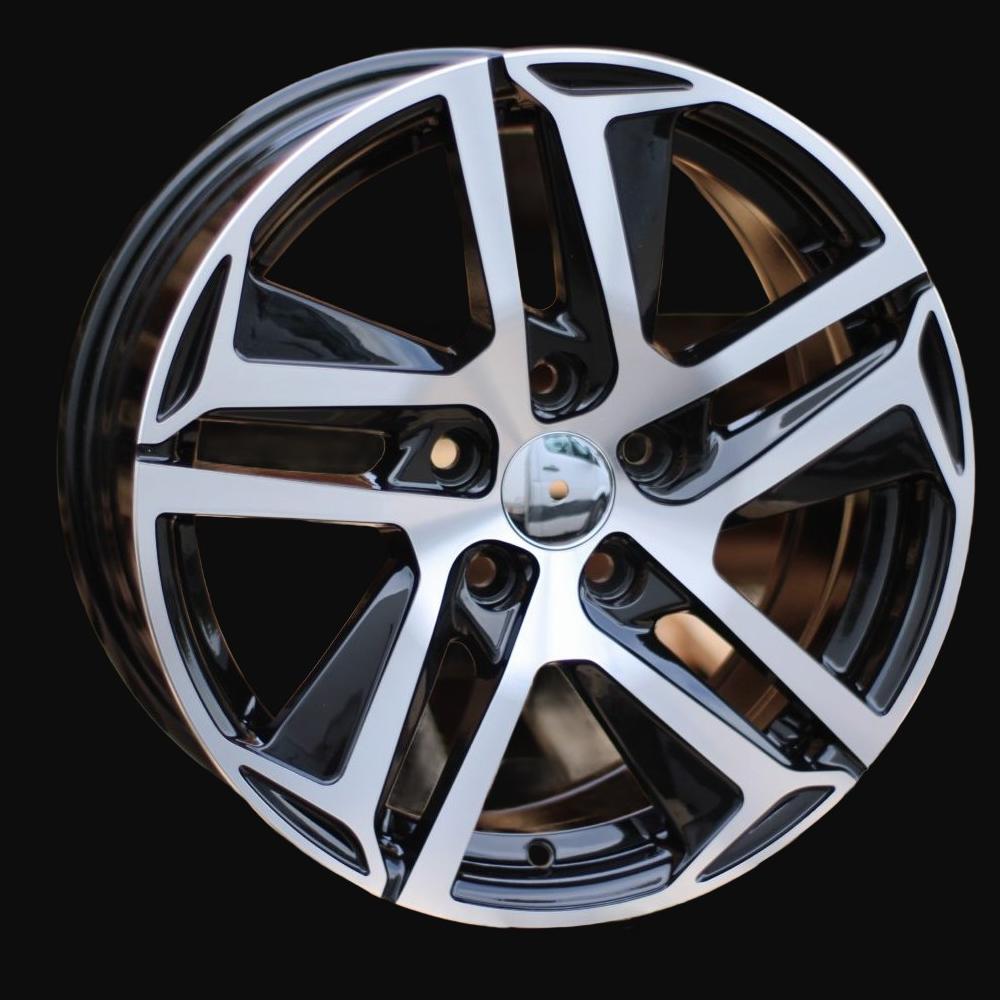 Alloy Wheel R16x7J  5X108  ET  47  65.1  PG534  (FR876)  Black Polished (MB)  For PEUG  (P2)