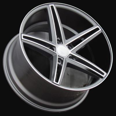 Alloy Wheel R19x9.5J  5X120  ET  38  72.6  QC521  Grey Polished Half Matt (MGHM)  For RACIN  (N)  ((AKC 70 Eur))