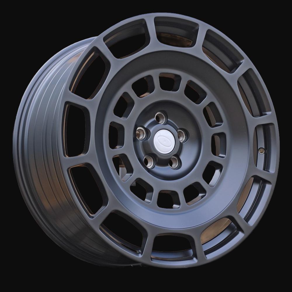 Alloy Wheel R23x10J  5X120  ET  40  72.6  YF0464  Satin Black (SB)  For LAND  (K3)  (HYBRID FORGED)