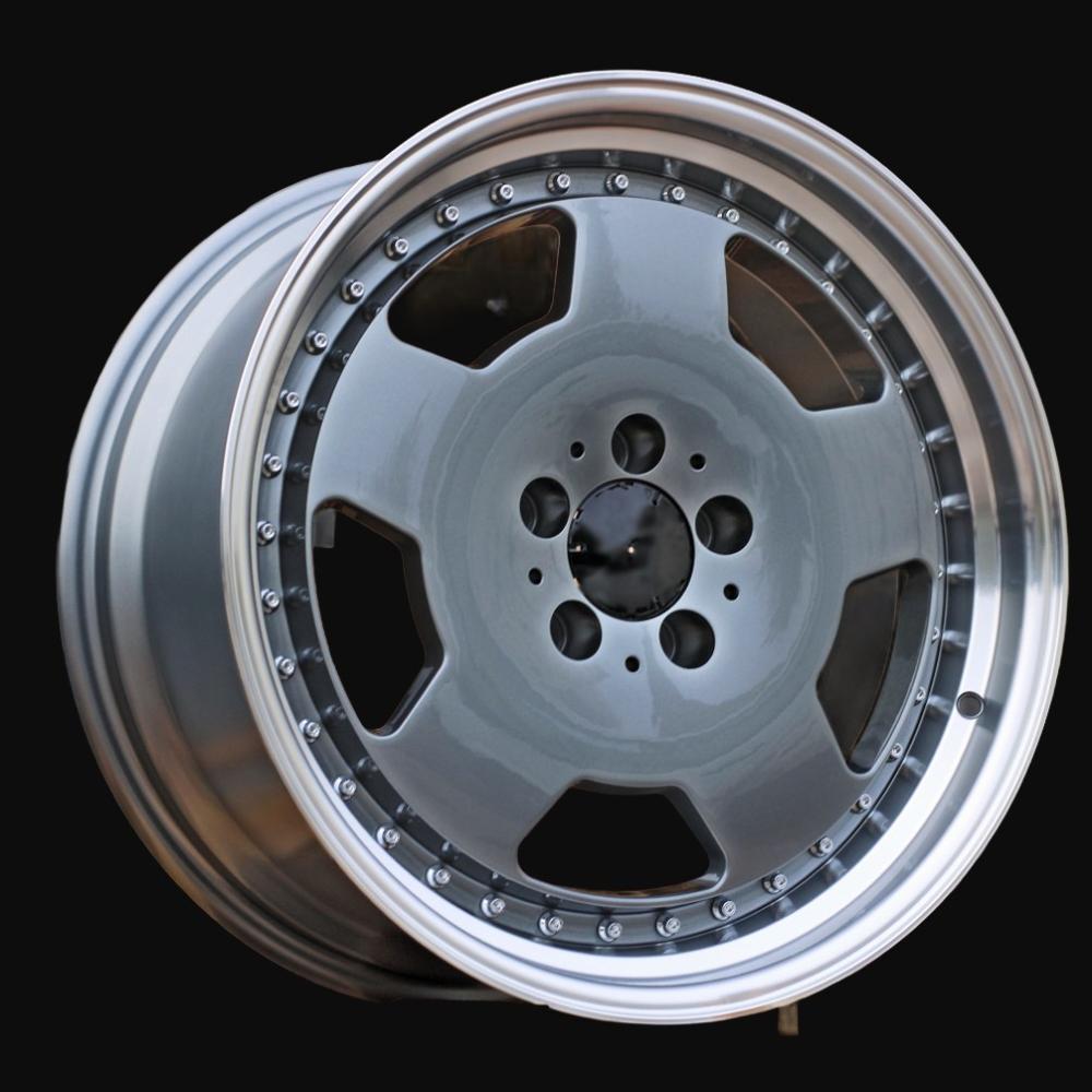 Alloy Wheel R18x9J  5X112  ET  30  66.6  B5852  (FBX455)  Graphite+Polished Lip (GRPL)  For MER