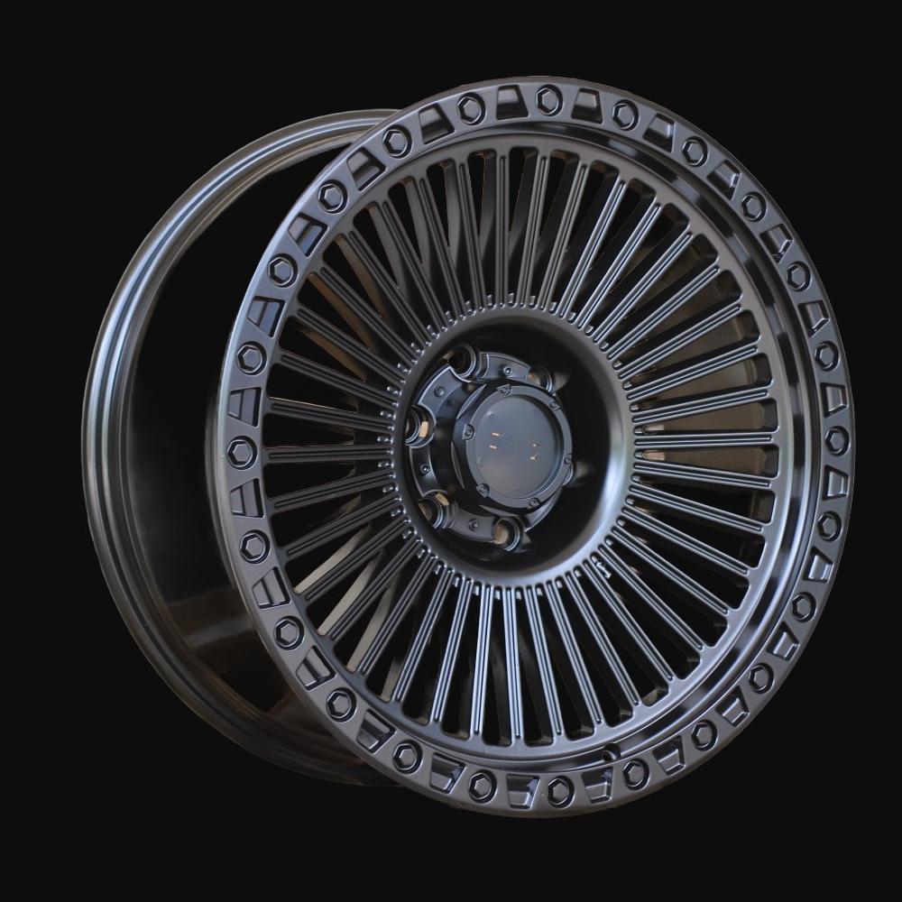 Alloy Wheel R20x9J  6X139.7  ET  0  110.1  FBX086  Black Matt (BM)  For 4X4  (K3)  (HYBRID FORGED)