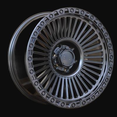 Alloy Wheel R20x9J  6X139.7  ET  0  110.1  FBX086  Black Matt (BM)  For 4X4  (K3)  (HYBRID FORGED)