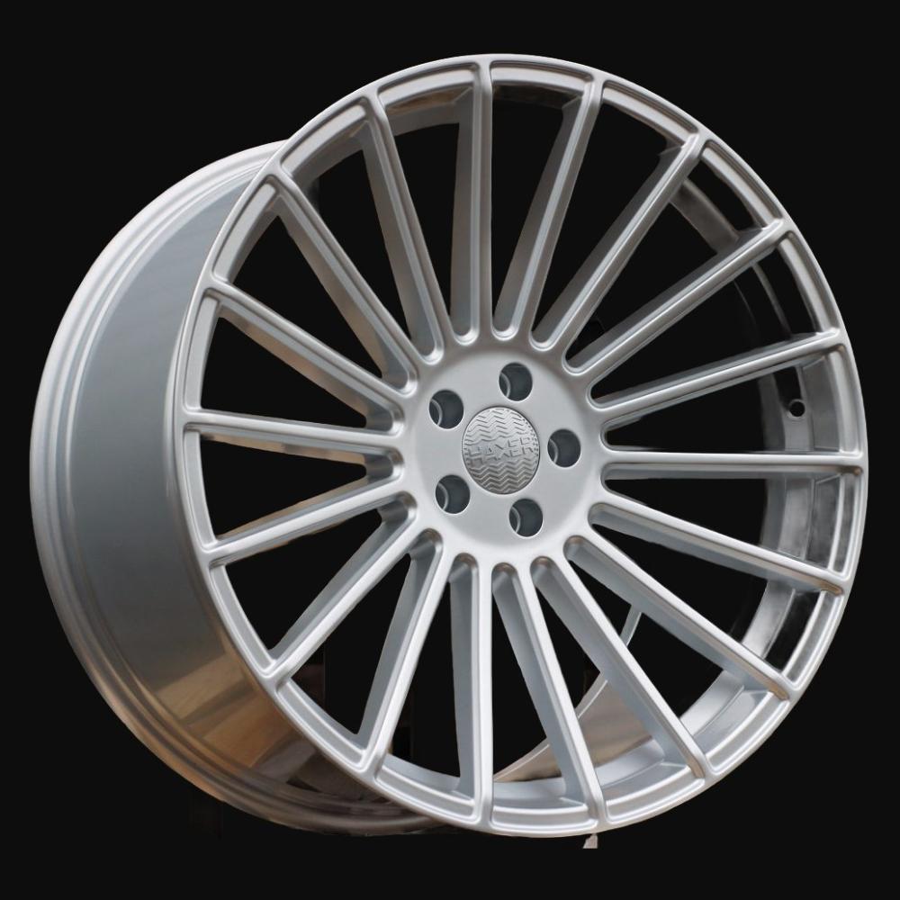 Alloy Wheel R21x11.5J  5X120  ET  38  74.1  HX010  Silver Shining (SS)  For HAXER  (P+Z2)  (REAR+FRONT)