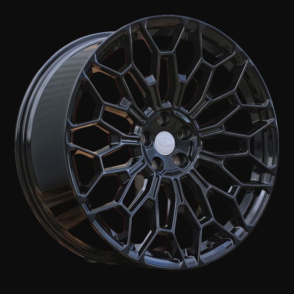 Alloy Wheel R22x10J  5X120  ET  40  72.6  I0395  Black (BL)  For LAND  (S)
