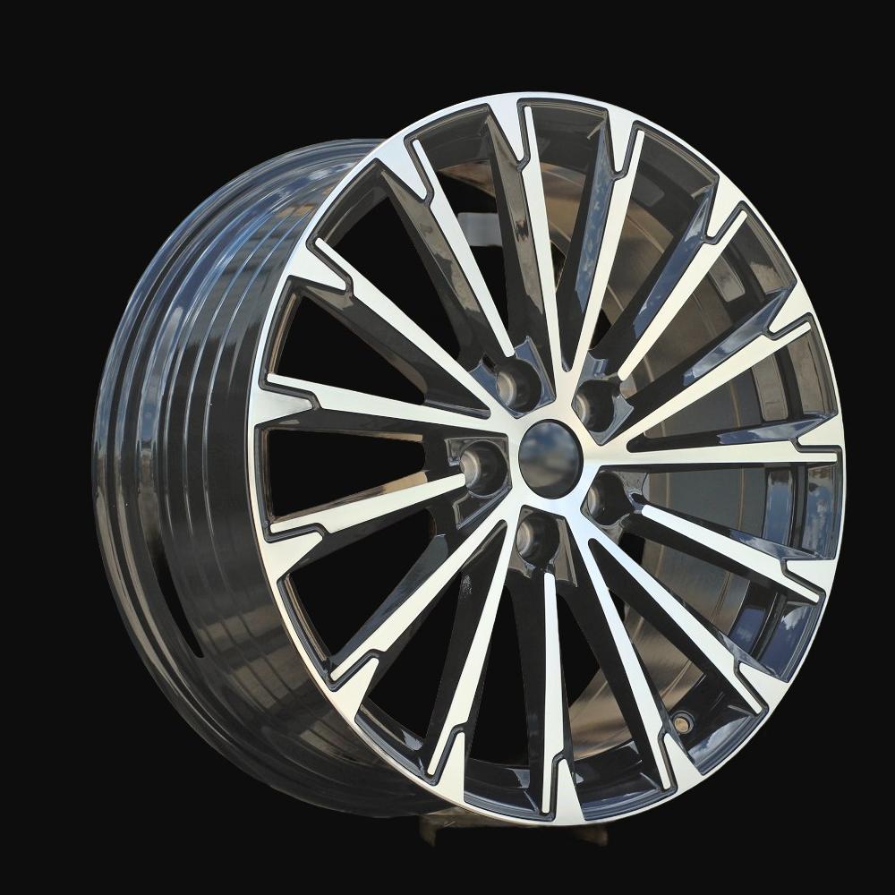Alloy Wheel R18x8J  5X112  ET  45  57.1  YF0446  Black Polished (MB)  For SKODA  (S)  (HYBRID FORGED)