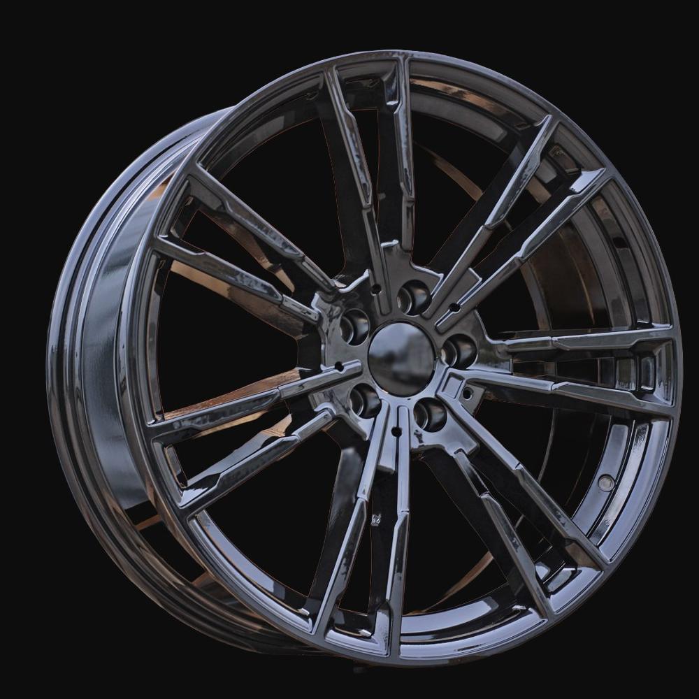 Alloy Wheel R19x9.5J  5X120  ET  38  72.6  A7065  (BY1356)  Black (BL)  For BMW  (Z2)  (Rear+Front)