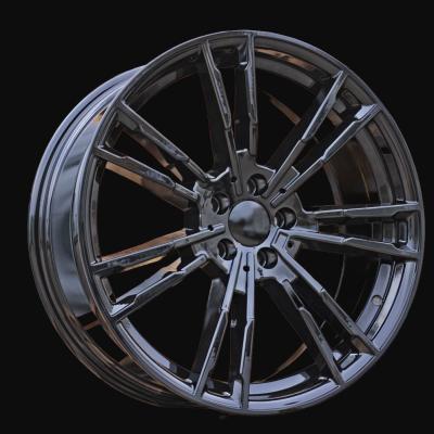 Alloy Wheel R19x9.5J  5X120  ET  38  72.6  A7065  (BY1356)  Black (BL)  For BMW  (Z2)  (Rear+Front)