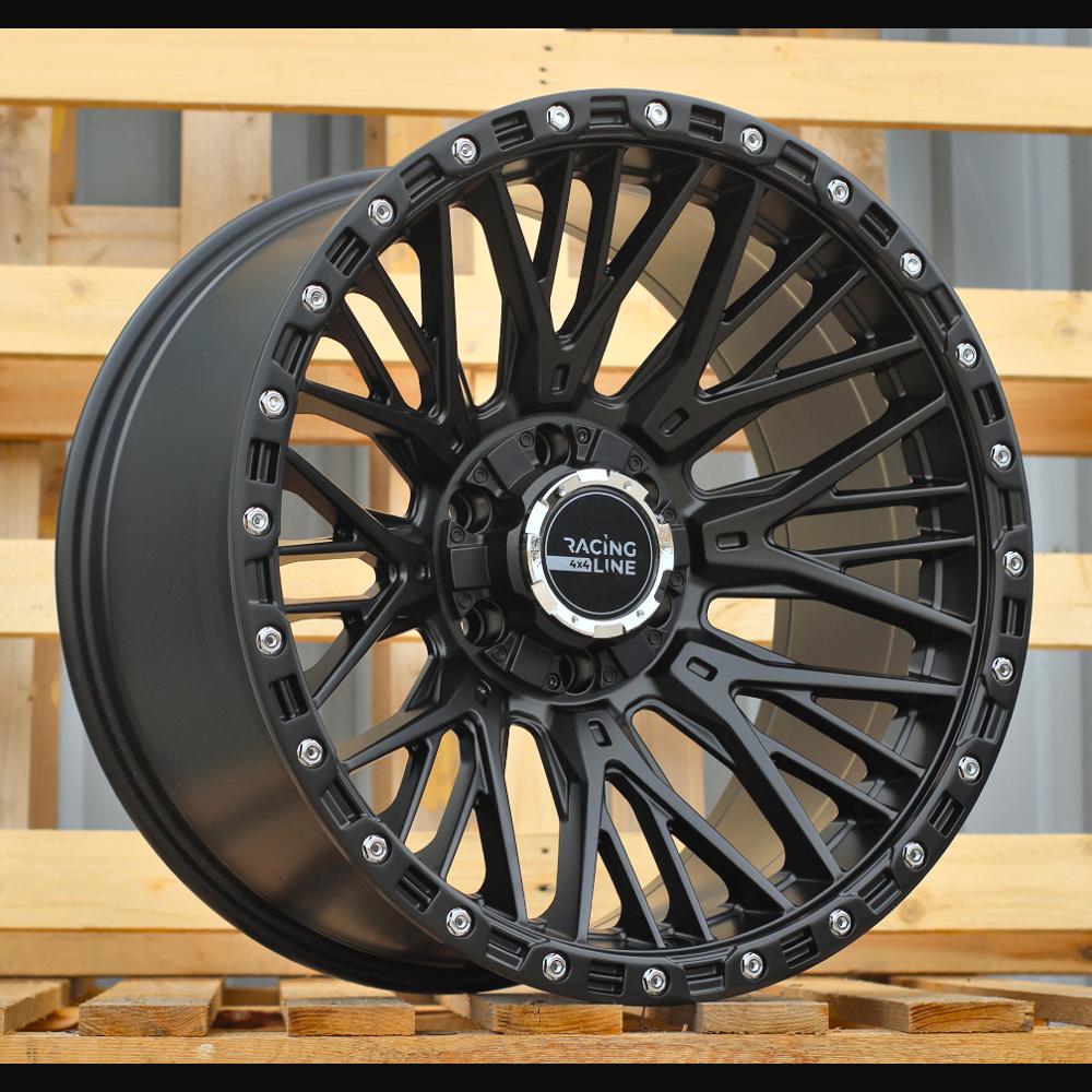 Alloy Wheel R20x10J  6X139.7  ET  M18  106.1  A1431  Black Half Matt (BLHM)  For 4X4  (P)