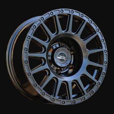 Alloy Wheel R17x8J  6X139.7  ET  M15  110.1  B5877  Black Half Matt (BLHM)  For 4X4  (L3)