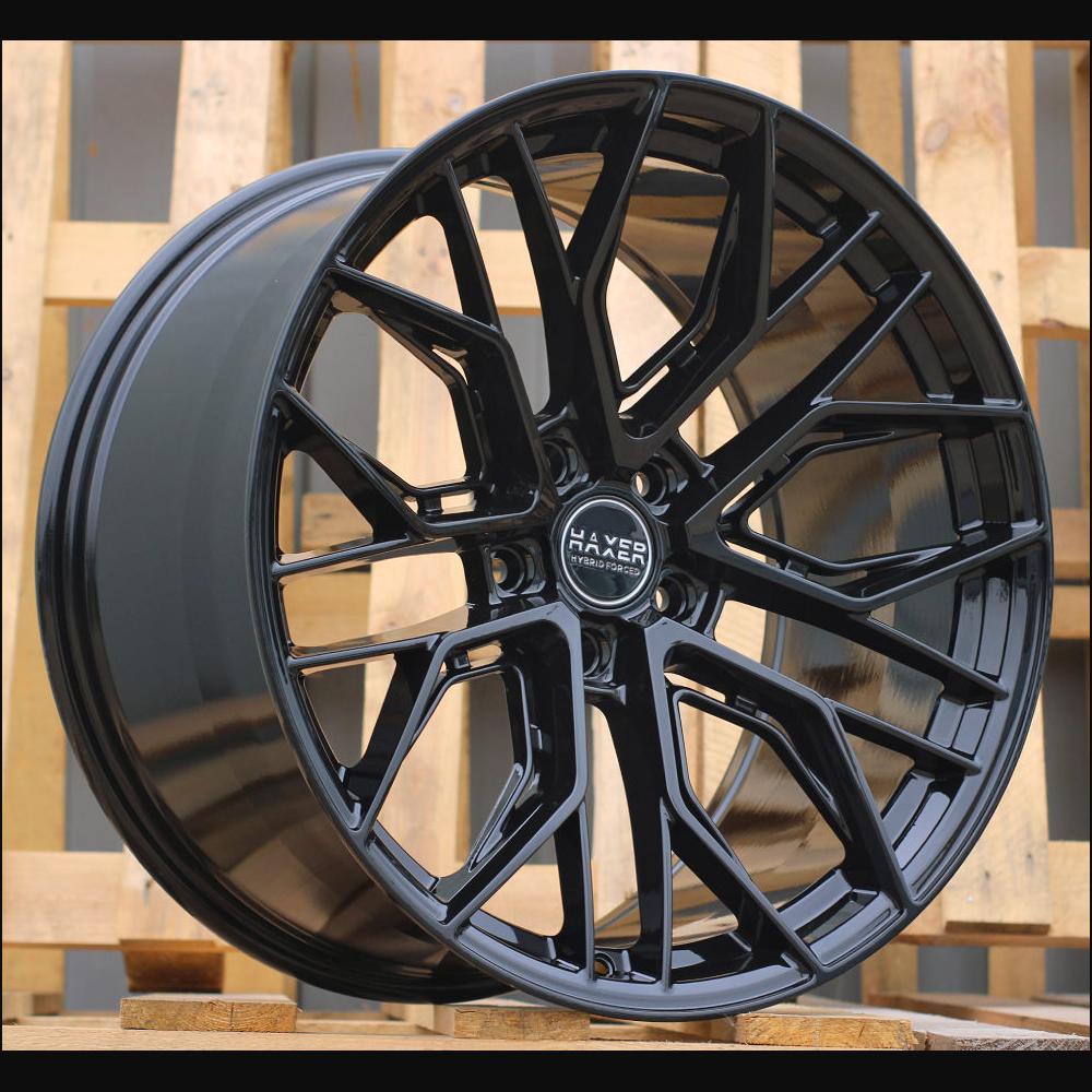 Alloy Wheel R20x9J  5X120  ET  30  72.6  HX015F  (3S5981)  Black (BL)  For HAXER  (K4)  (HYBRID FORGED (Rear+Front))
