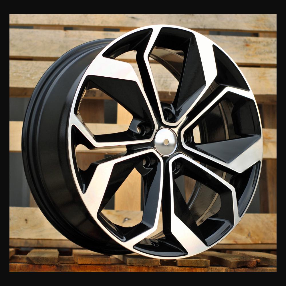 Alloy Wheel R18x7.5J  5X114.3  ET  46  66.1  B5168  Black Polished (MB)  For RENAU  (R)