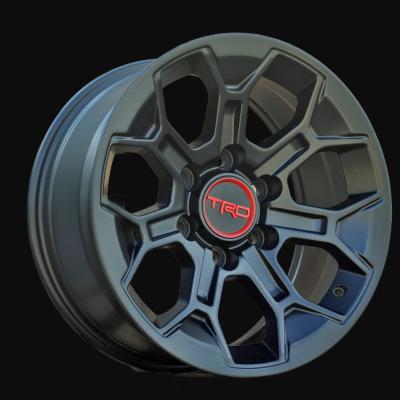 Alloy Wheel R17x8J  6X139.7  ET  5  106.1  Y1203  Black Half Matt (BLHM)  For TOYOT  (R)