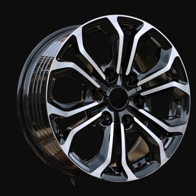 Alloy Wheel R17x7.5J  6X139.7  ET  25  106.1  FBX198  Black Polished (MB)  For TOYOT  (Z5)  (HYBRID FORGED)