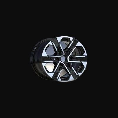 Alloy Wheel R17x7.5J  6X139.7  ET  43  92.5  D2490  Black Polished (MB)  For 4X4