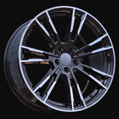 Alloy Wheel R19x9.5J  5X120  ET  38  72.6  A7065  (IN7050)  Black Polished (MB)  For BMW  (K7)  (Rear+Front)