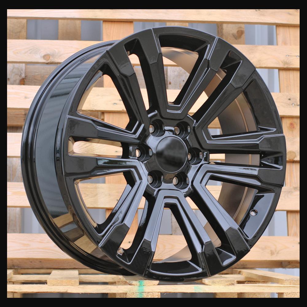 Alloy Wheel R22x9J  6X139.7  ET  24  78.1  B1332  Black (BL)  For 4X4  (K3)