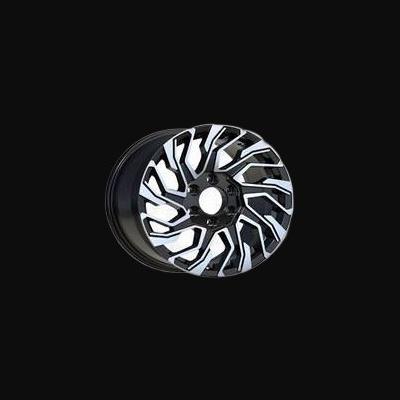 Alloy Wheel R20x8.5J  6X139.7  ET  30  106.1  B2518  Black Polished (MB)  For 4X4