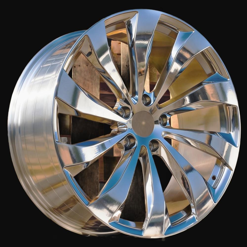 Alloy Wheel R22x11J  5X130  ET  60  71.6  FB0545  Full Polished (FPL)  For BENTL  (K7)  (FORGED Continental GT/GTC III/IV; Flying Spur III(Front+Rear))