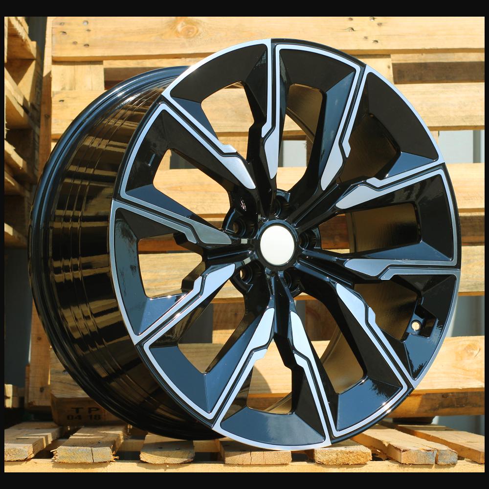 Alloy Wheel R21x8.5J  5X112  ET  25  66.6  FBX144  Black Polished (MB)  For BMW  (Z5+A)  (HYBRID FORGED (Rear+Front))