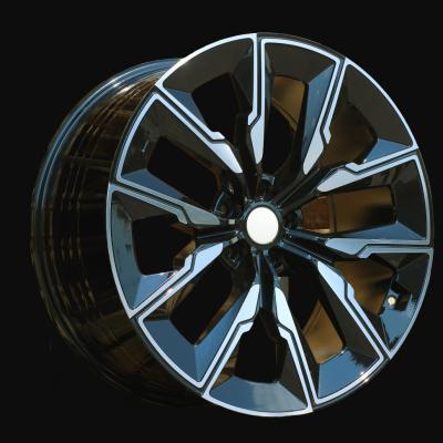 Alloy Wheel R21x8.5J  5X112  ET  25  66.6  FBX144  Black Polished (MB)  For BMW  (Z5+A)  (HYBRID FORGED (Rear+Front))