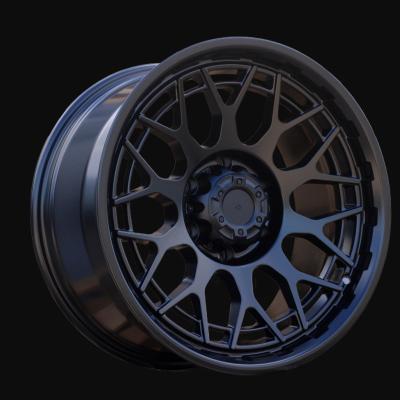 Alloy Wheel R18x9J  6X139.7  ET  0  106.1  FBX181  Black Half Matt (BLHM)  For 4X4  (K8+P1)  (HYBRID FORGED)