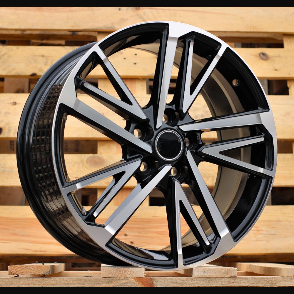 Alloy Wheel R17x7J  5X100  ET  50  54.1  FBX255  Black Polished (MB)  For TOYOT  (Z4)  (HYBRID FORGED)