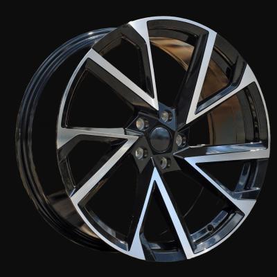 Alloy Wheel R17x7J  5X112  ET  46  57.1  FE181  (BK5804)  Black Polished (MB)  For SKODA  (L3+R)