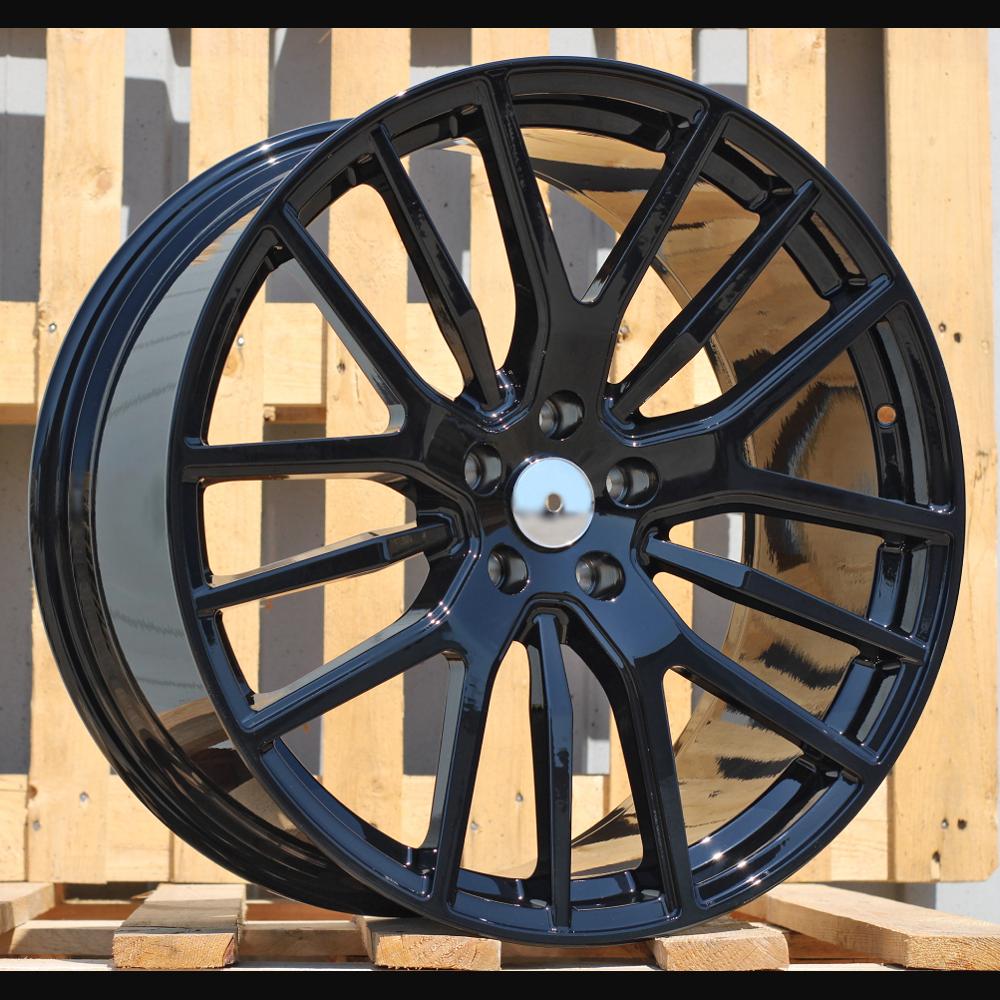 Alloy Wheel R21x10.5J  5X114.3  ET  42  67.1  H3022  (FB0312)  Black (BL)  For MASER  (K7)  (FORGED Maserati (Rear+Front))