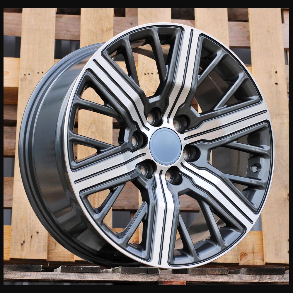 Alloy Wheel R20x8.5J  6X139.7  ET  25  106.1  H965D  Grey Polished (MG)  For 4X4  (Z3)