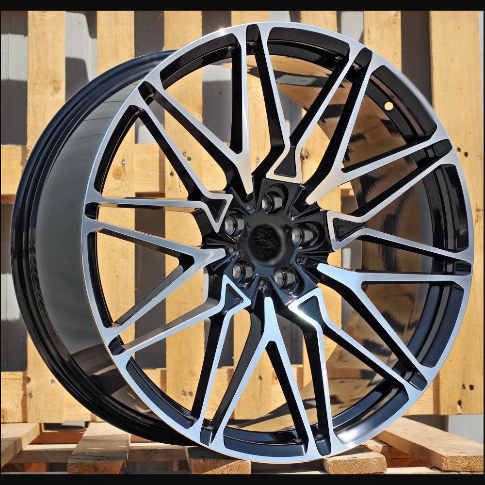 Alloy Wheel R20x9J  5X112  ET  35  66.6  B5771  (IN0295)  Black Polished (MB)  For BMW  (K7)  (NEW X5/X6 Rear+Front)