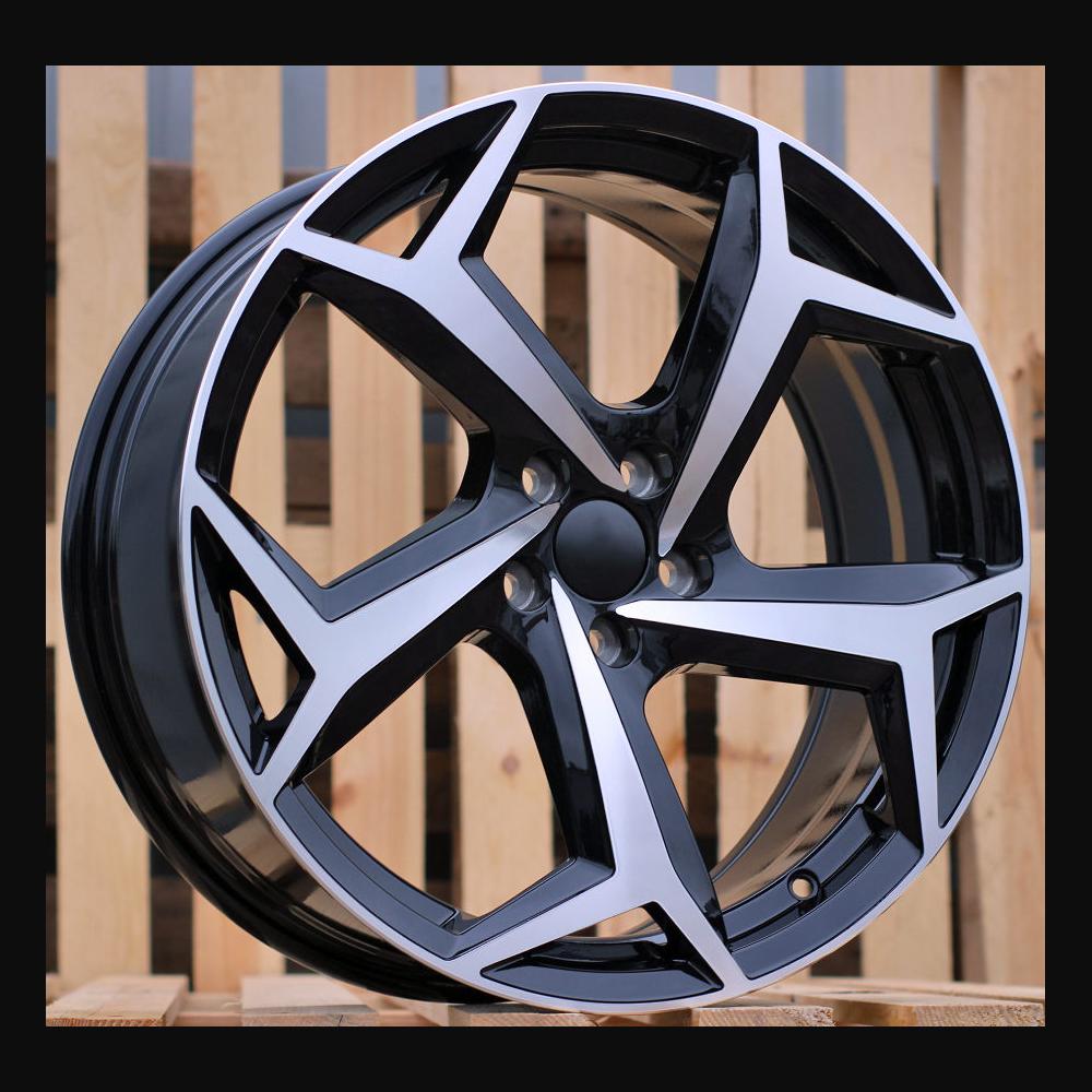 Alloy Wheel R15x6J  5X100  ET  40  57.1  B5340  Black Polished (MB)  For VW  (R+Z7)