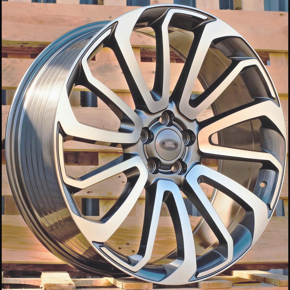 Alloy Wheel R22x9.5J  5X120  ET  45  72.6  BY959  (IN2201)  Grey Polished (MG)  For LAND  (K7)
