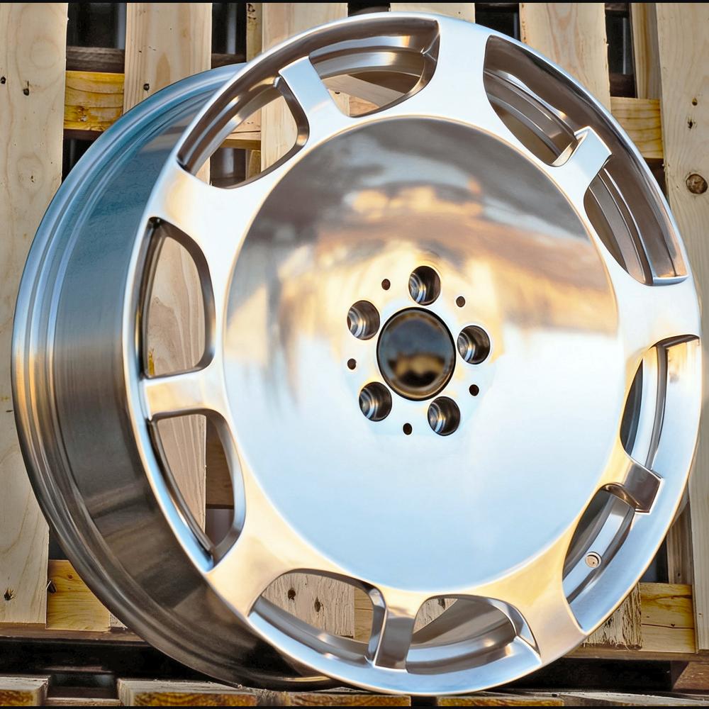 Alloy Wheel R20x8.5J  5X112  ET  36  66.6  FBX007  Full Polished (FPL)  For MER  (Z5)  (HYBRID FORGED Rear+Front)